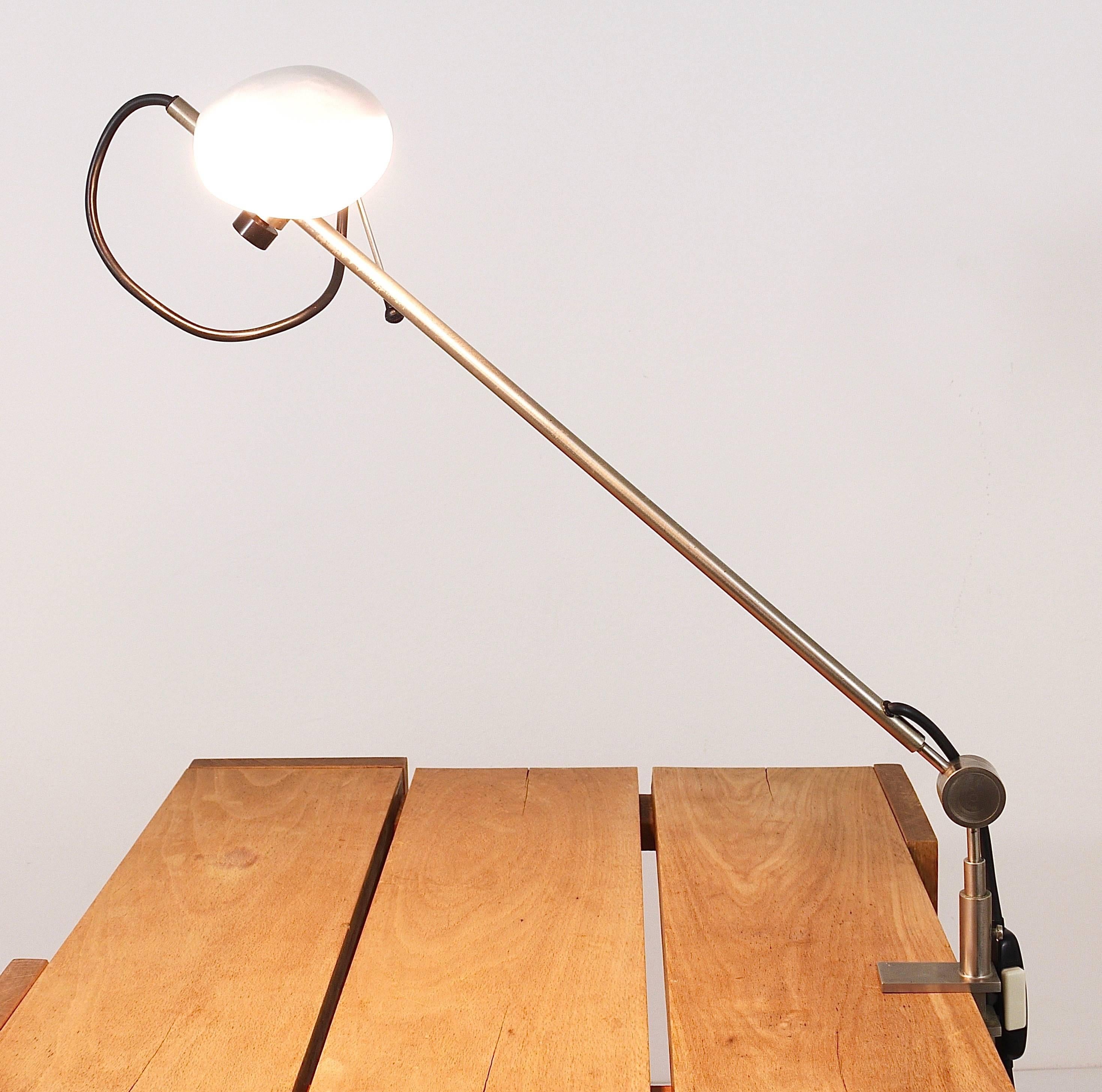20th Century Tito Agnoli O-Luce Mid-Century Table Lamp, Italy, 1954 For Sale