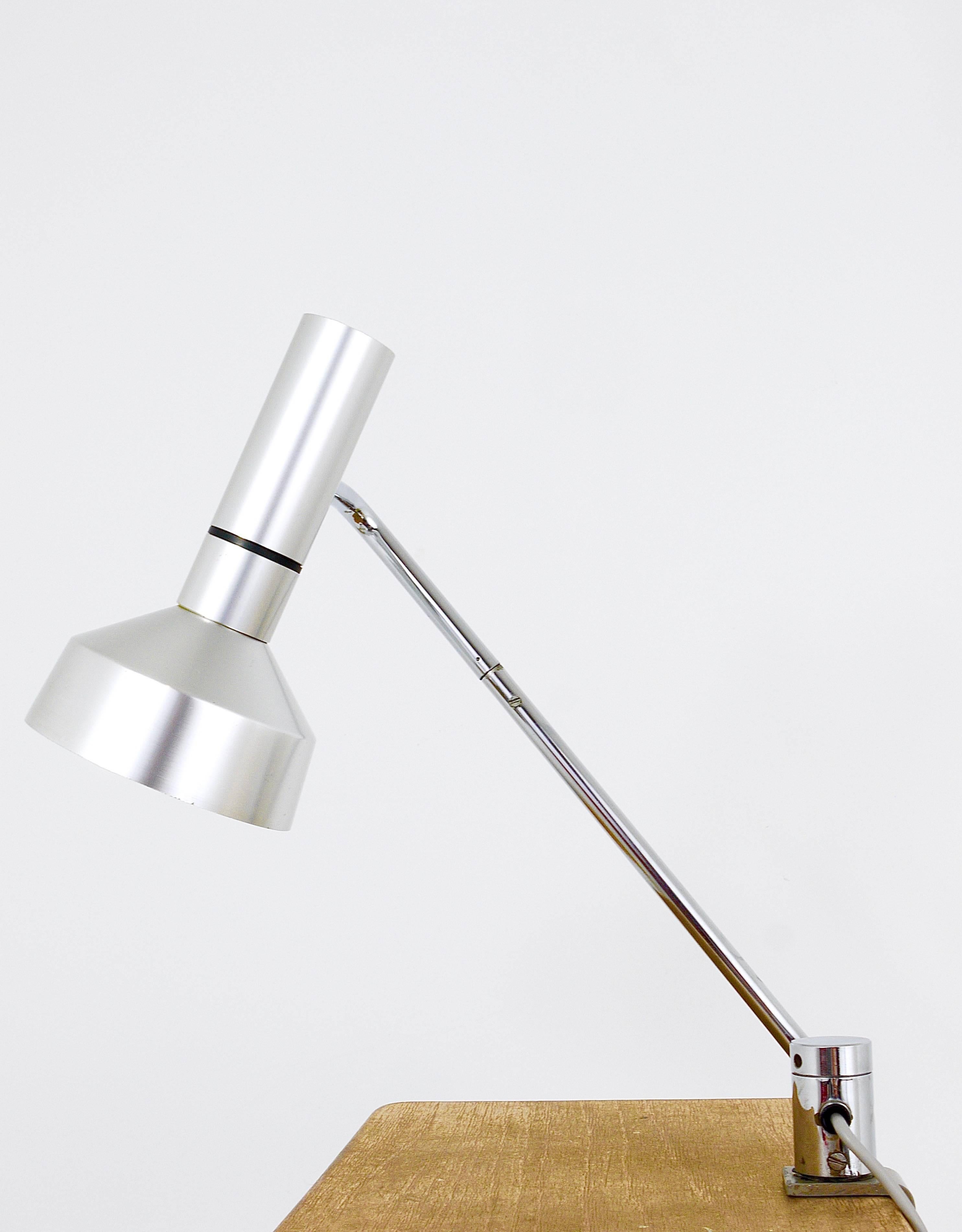 Austrian Adjustable Desk Lamp by Rico & Rosemarie Baltensweiler, Switzerland, 1960s