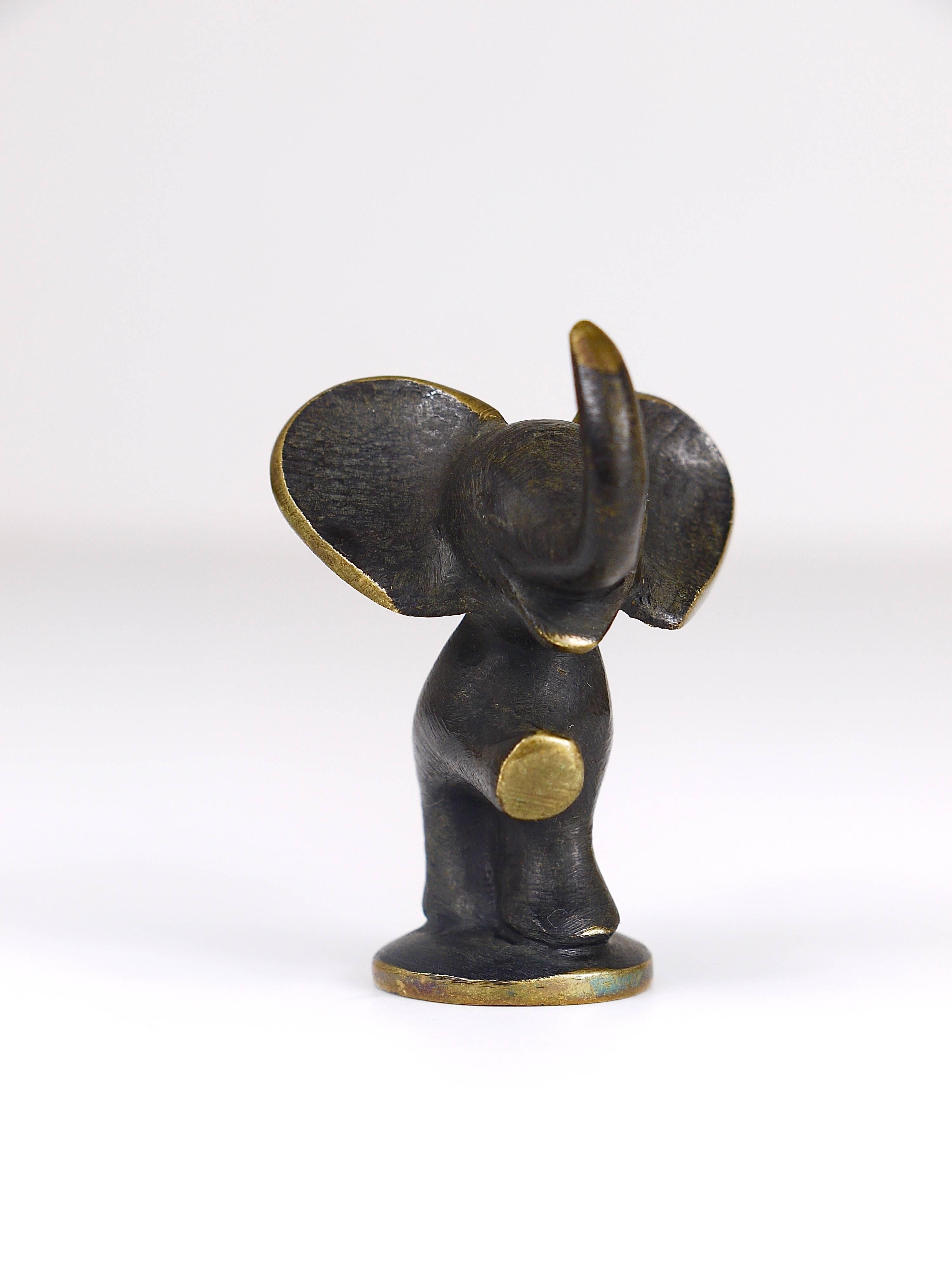 Walter Bosse Elephant Figurine, Hertha Baller, Austria, 1950s 1