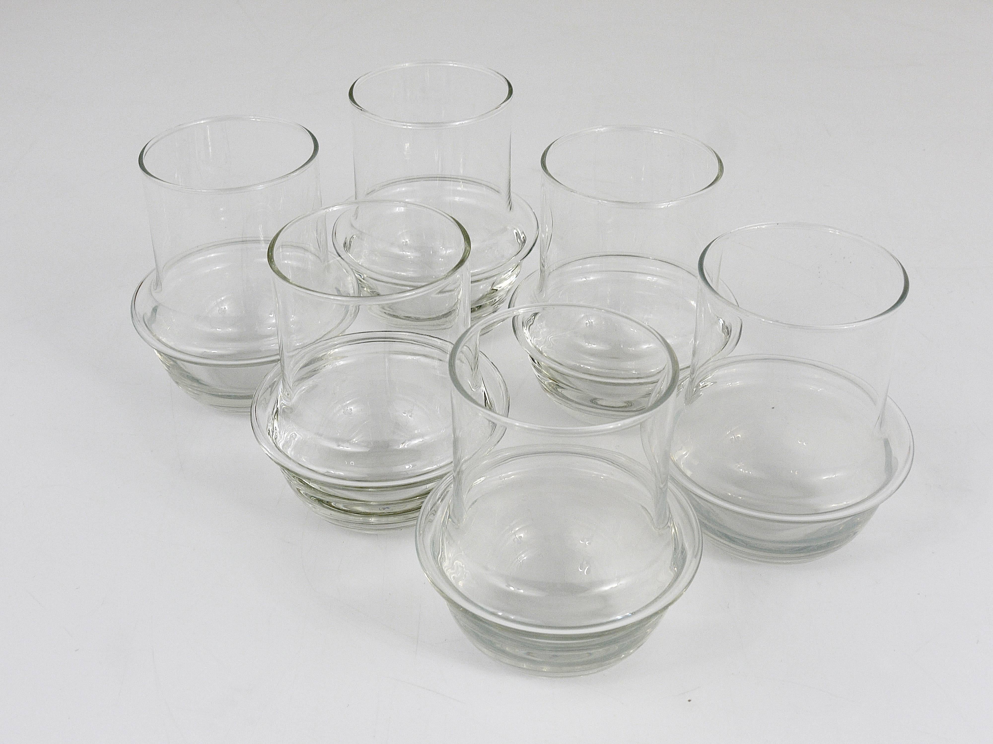 Six Beautiful Carl Aubock Drinking Glasses, Ostovics Culinar, Austria, 1970s 3