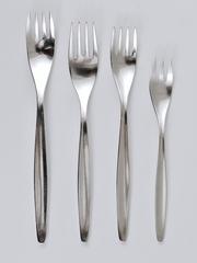 Comprehensive Wmf Stockholm versilbertes Besteck, Kurt Mayer, Deutschland, 1960er Jahre