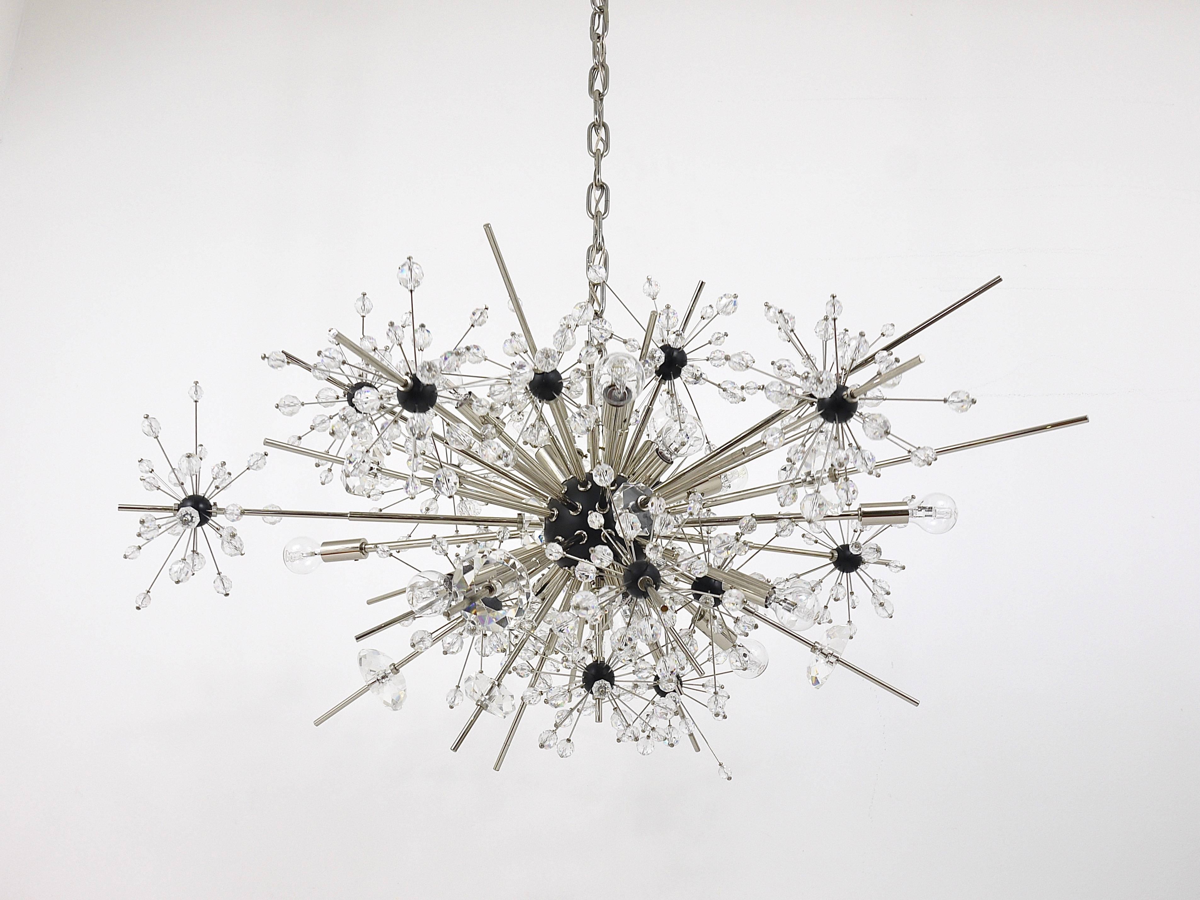 Riesiger Metropolitan Opera Crystal Sputnik Met Kronleuchter von Lobmeyr Wien (Österreichisch)