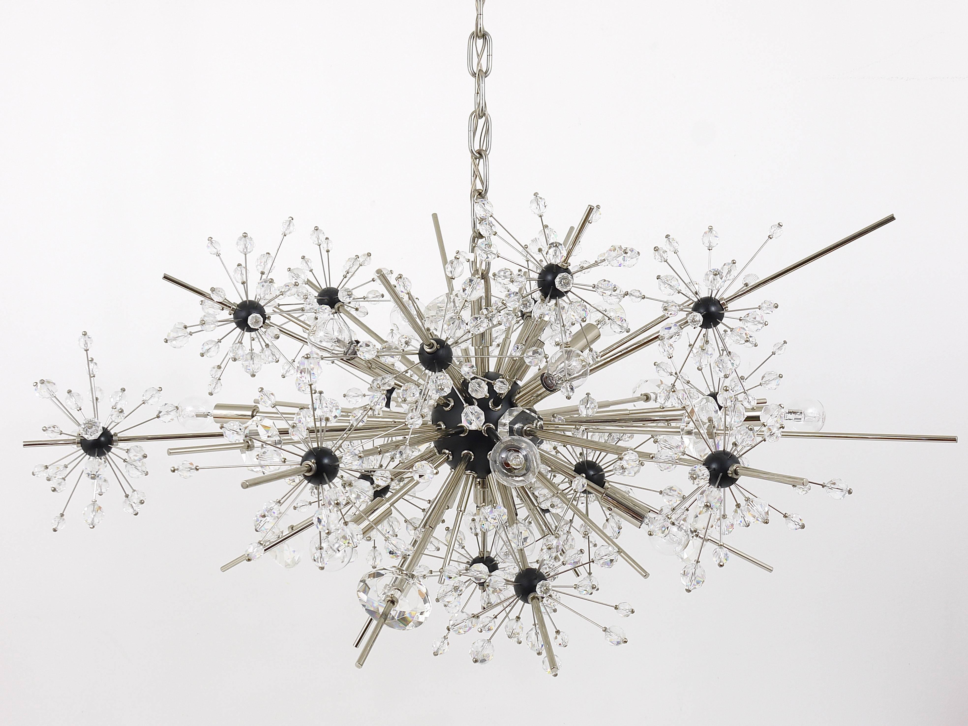 Riesiger Metropolitan Opera Crystal Sputnik Met Kronleuchter von Lobmeyr Wien (20. Jahrhundert)