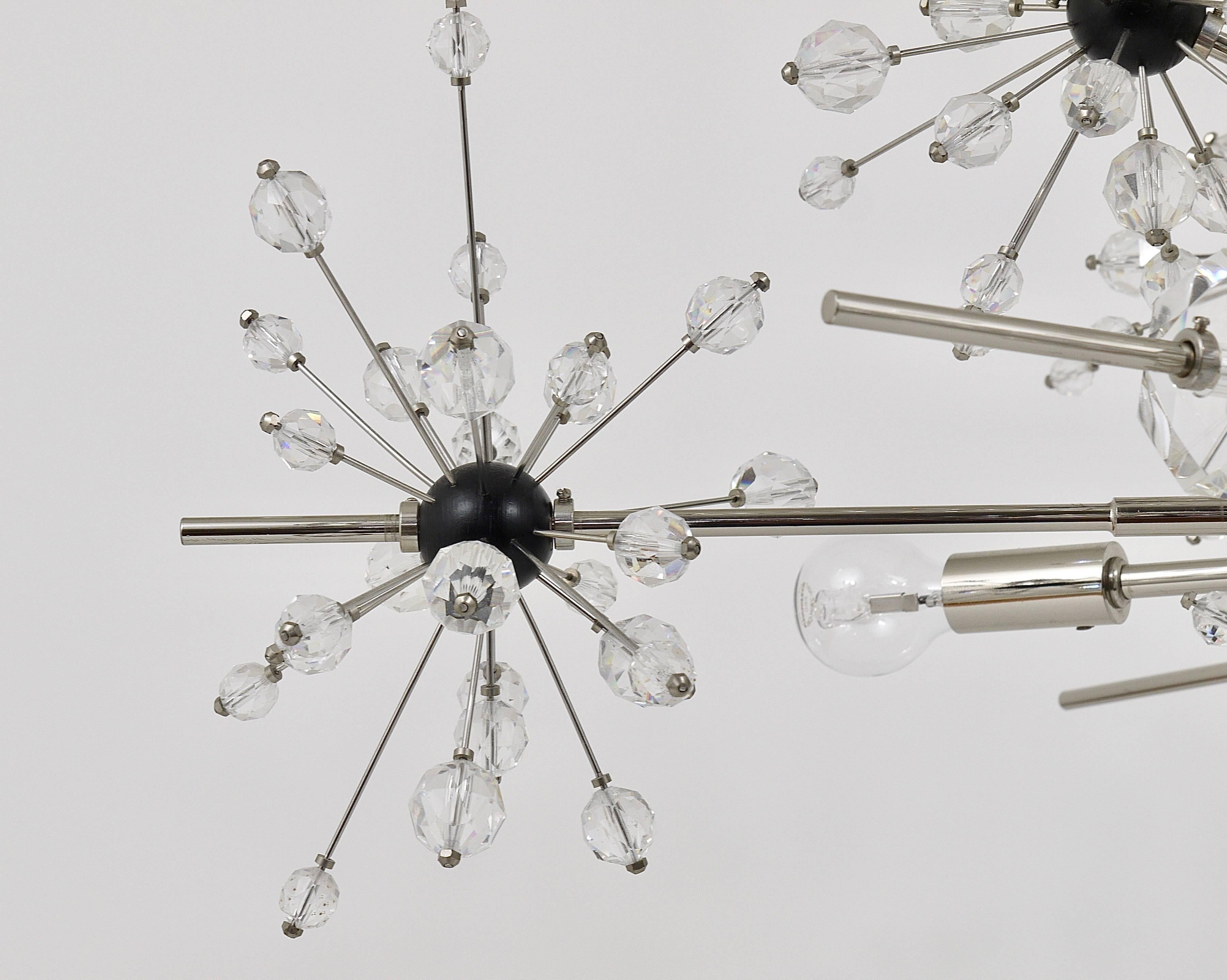 Riesiger Metropolitan Opera Crystal Sputnik Met Kronleuchter von Lobmeyr Wien (Moderne der Mitte des Jahrhunderts)