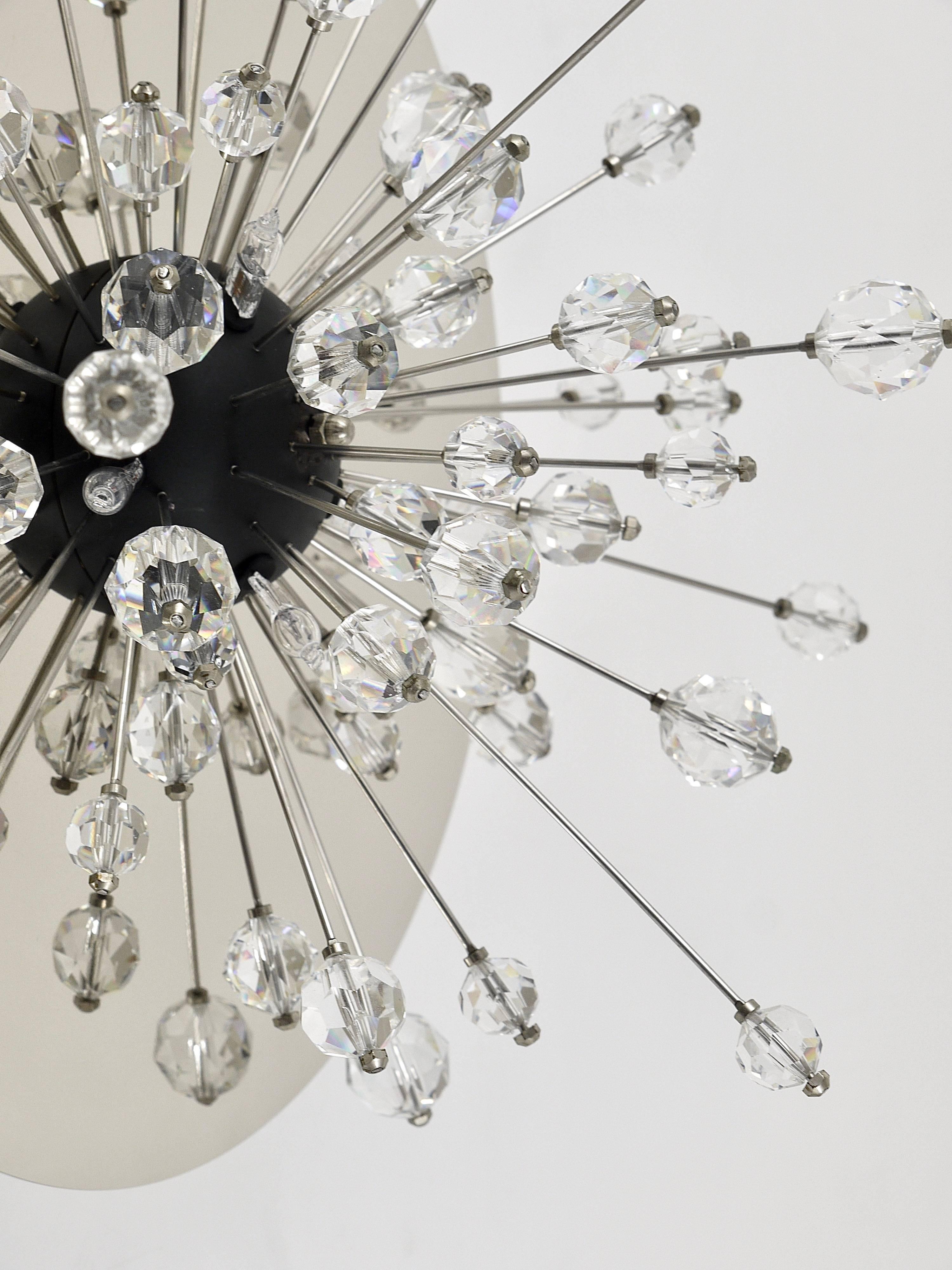 Lobmeyr Metropolitan Opera Sputnik Met Kristall-Wandleuchter Einbaubeleuchtung im Angebot 2