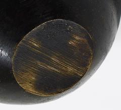 Walter Bosse Sculptural Mid-Century Brass Ashtray, Hertha Baller, Austria, 1950s