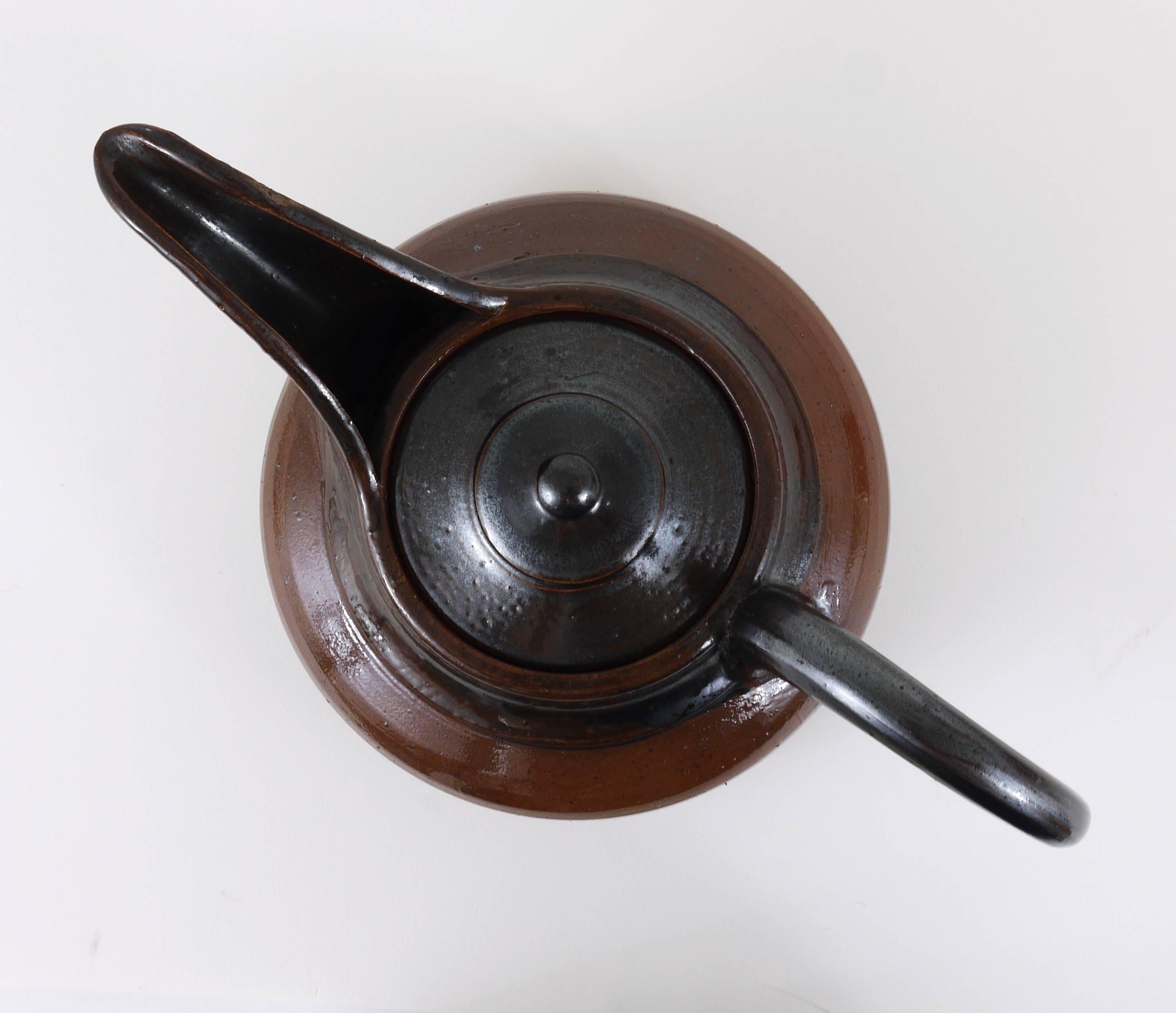 Vally Wieselthier Art Deco Ceramic Tea Pot, USA, 1940s For Sale 2