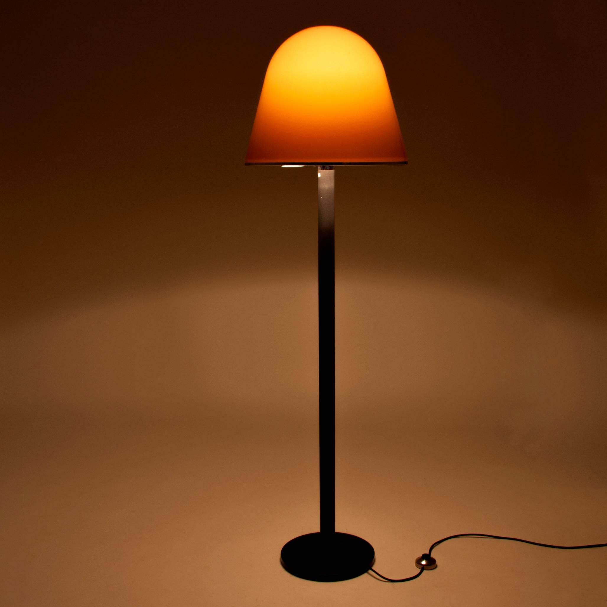 Midcentury Floor Lamp by Harvey Guzzini, Italy, 1970s In Excellent Condition In Vienna, AT