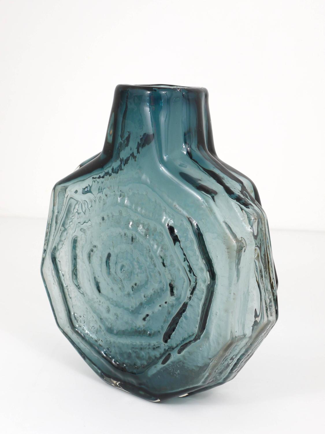 Big Whitefriars Banjo Vase by Geoffrey Baxter, UK 1960s For Sale at 1stdibs