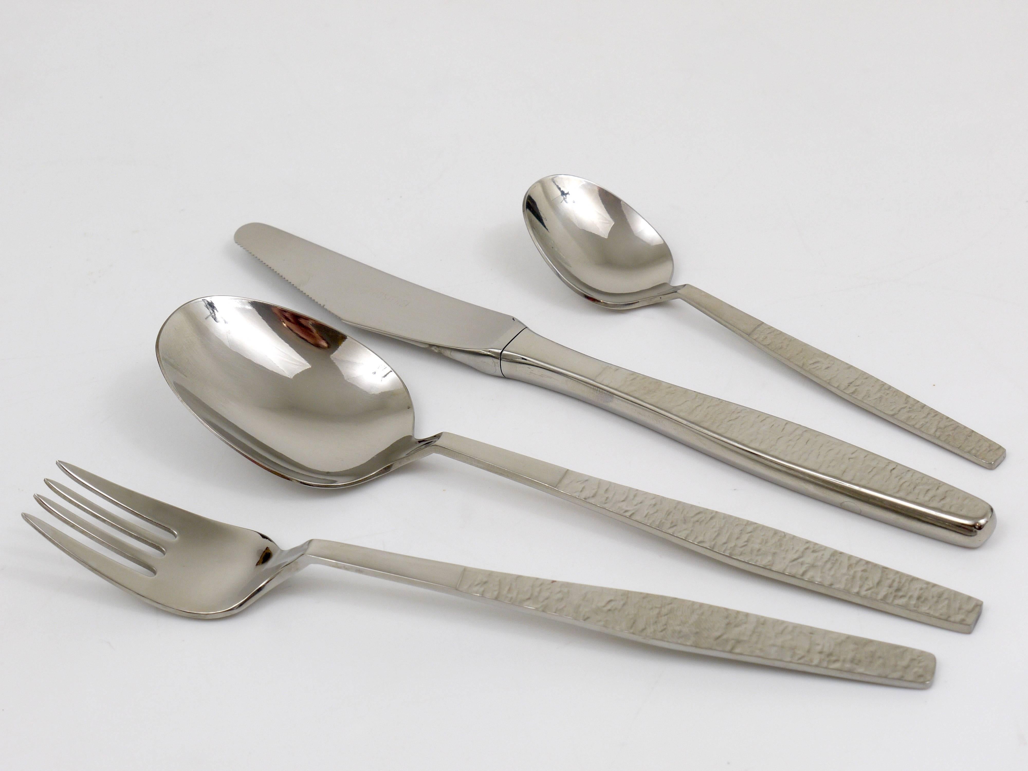 20th Century Austrian Modernist Flatware Cutlery by Collini Austria, 1960s