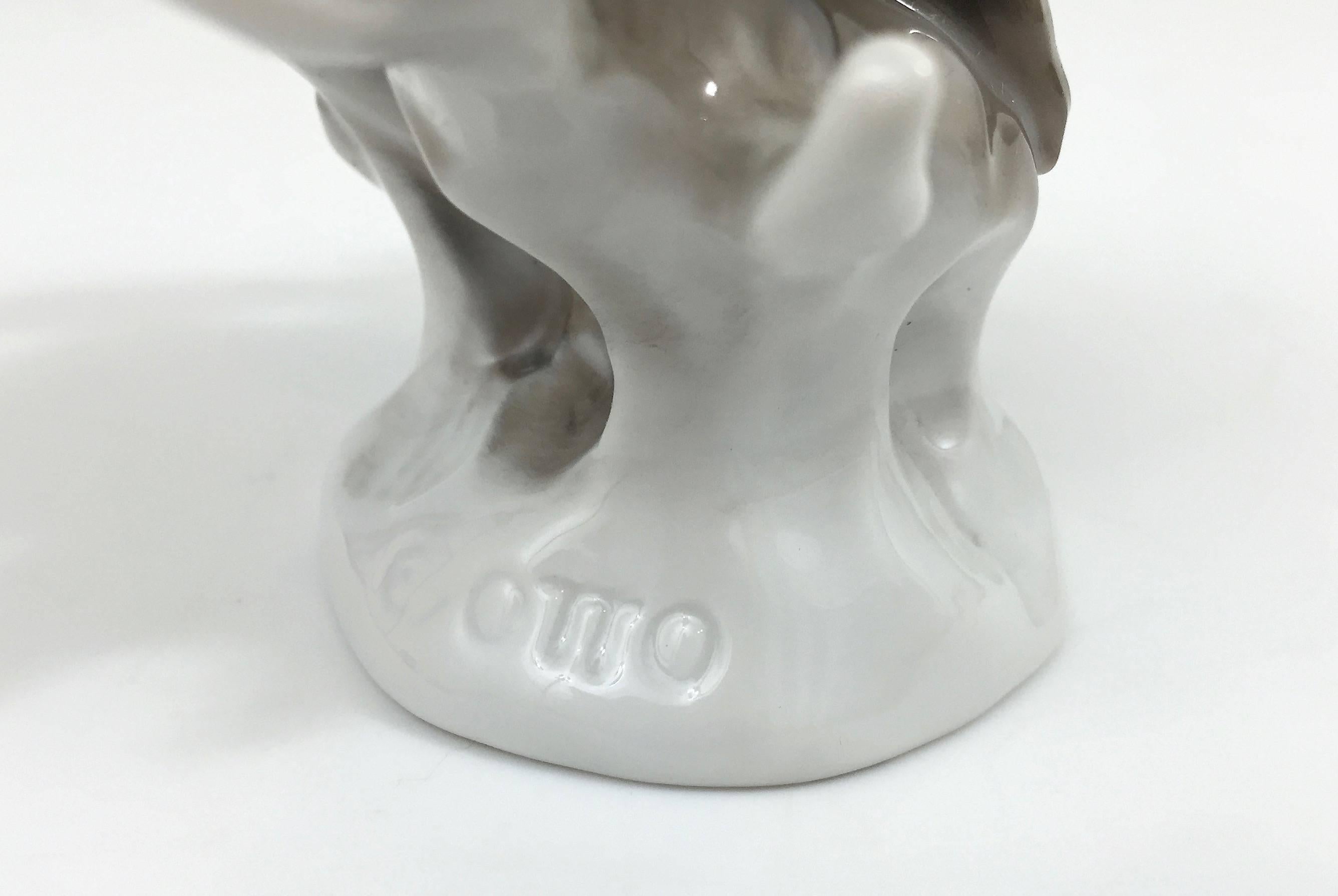 Monkey on a Branch, Porcelain Figurine by Otto Eichwald, Rosenthal, Germany 2