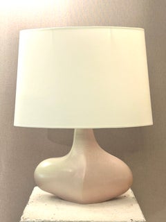 Seltene Porzellanlampe des Keramikers und Bildhauers Tim Orr aus den 1970er Jahren.