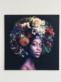Yvonne Michiels, "Fading Flower Yellow" — large-format photographic composition