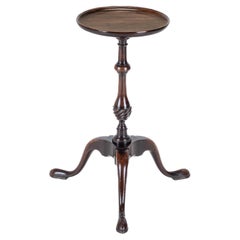 C18th Georgian Tripod Kettle Stand Mahagoni / Wine Table (Side Occasional Small)
