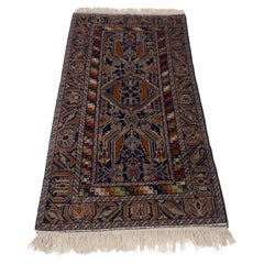 Vintage Baluch Afghan Persian Handwoven Rug 229 x 110 cm (7'6" x 3'9") Mid c20th