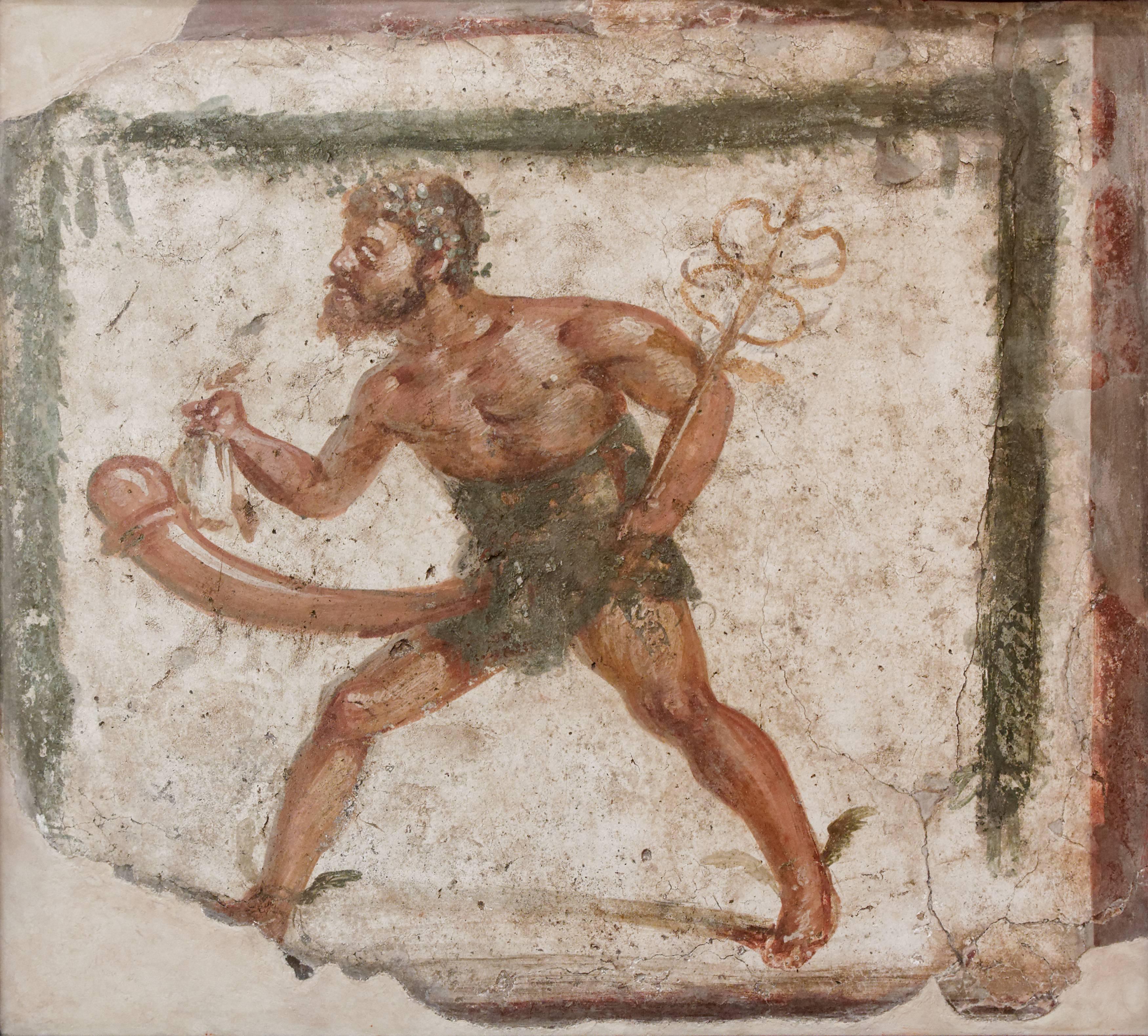 Greco Roman PRIAPUS Well- Provenanced Roman 1st Century Bronze of the Male Genitalia For Sale