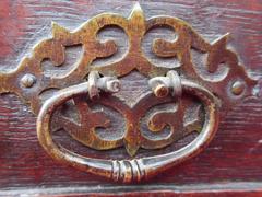 Early 18th Century Rare Oak Bible Box, circa 1735