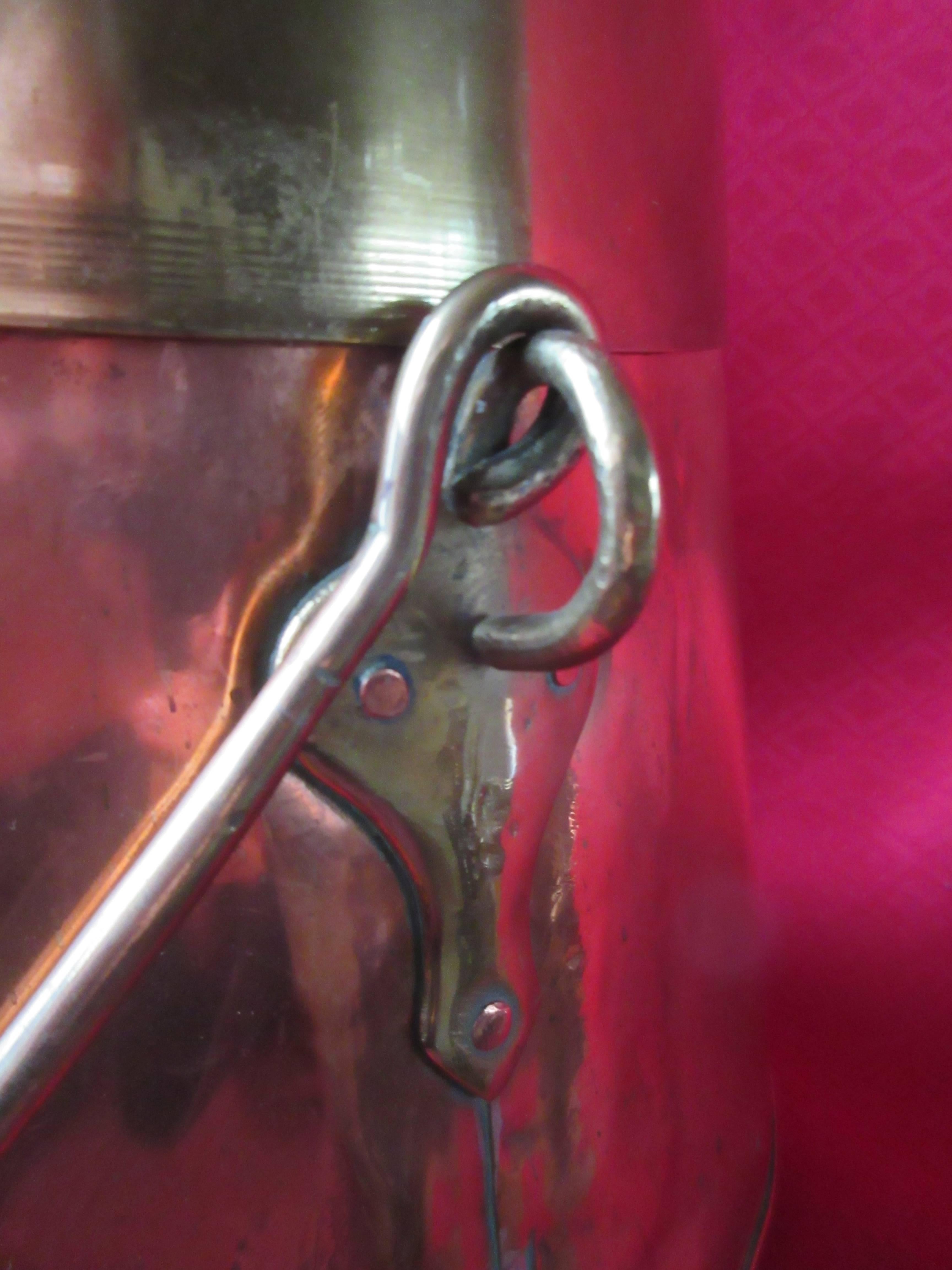 18th Century Copper and Brass Dutch Extinguisher In Excellent Condition For Sale In Werkendam, NL