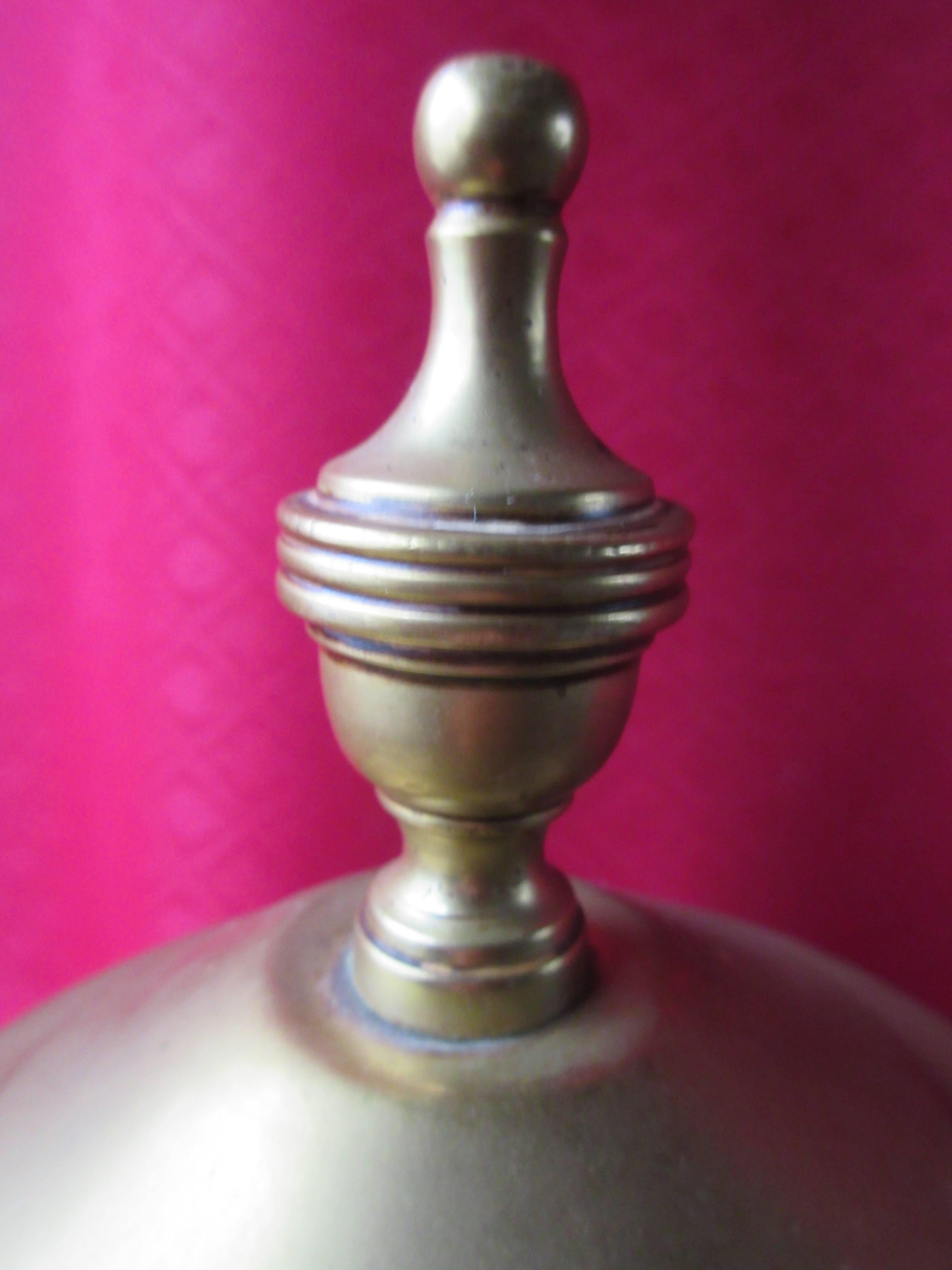Louis XIV 18th Century Dovetailed Copper Dutch Extinguisher with Ears For Sale