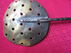 Industrial Handmade Brass Skimmer