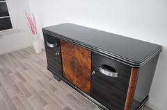 Art Deco Sideboard with Pyramid Feet
