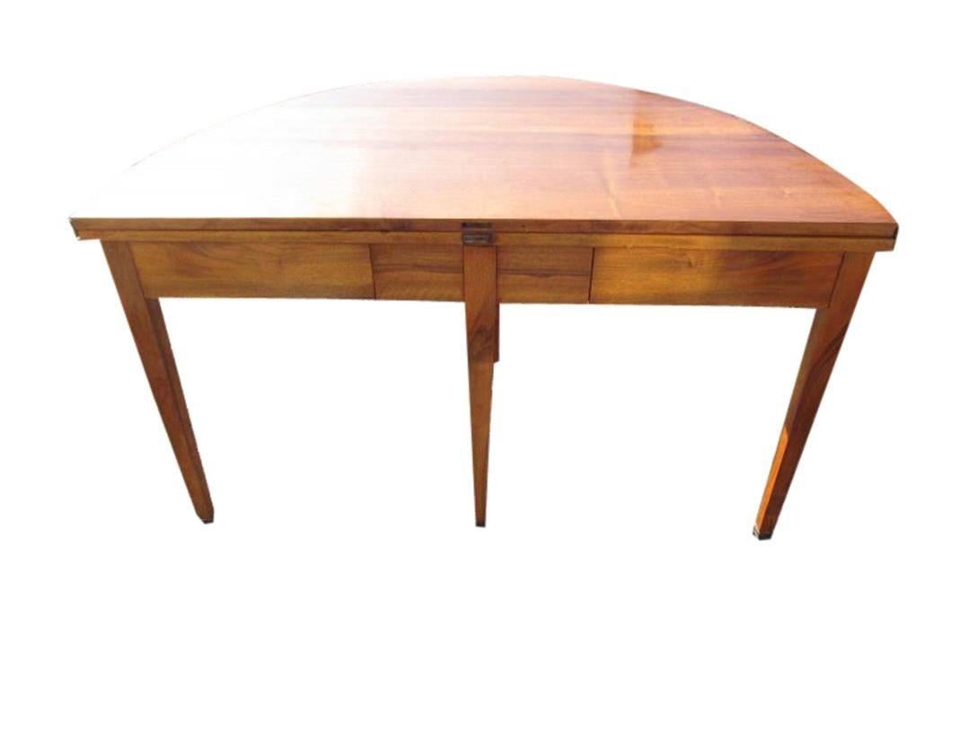 Mid-19th Century Biedermeier Console and Dining Table