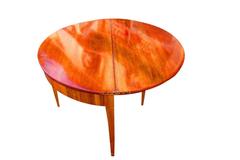 Console from the Biedermeier Period with Extendible Table Leaf