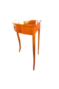 Filigree Biedermeier Console Table Corner Console