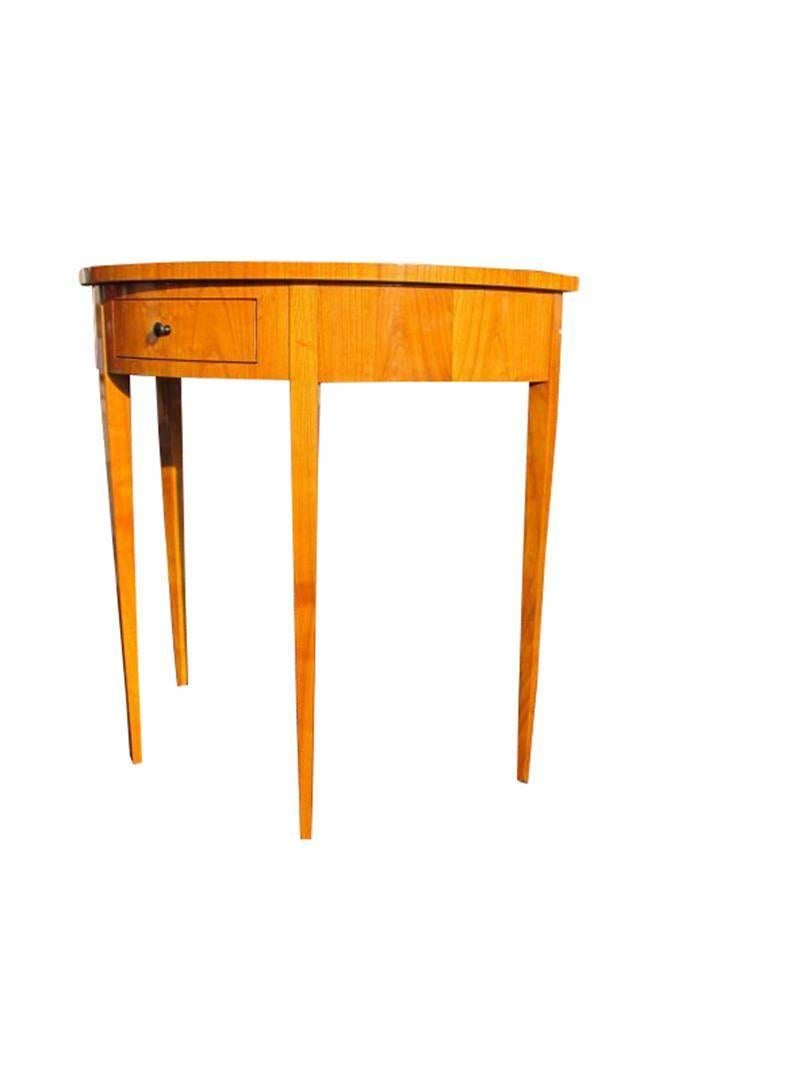 High Gloss Polished Biedermeier Console  In Excellent Condition In Senden, NRW