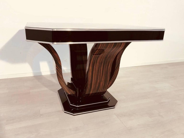 Octagonal Art Deco Dining Table For Sale at 1stdibs