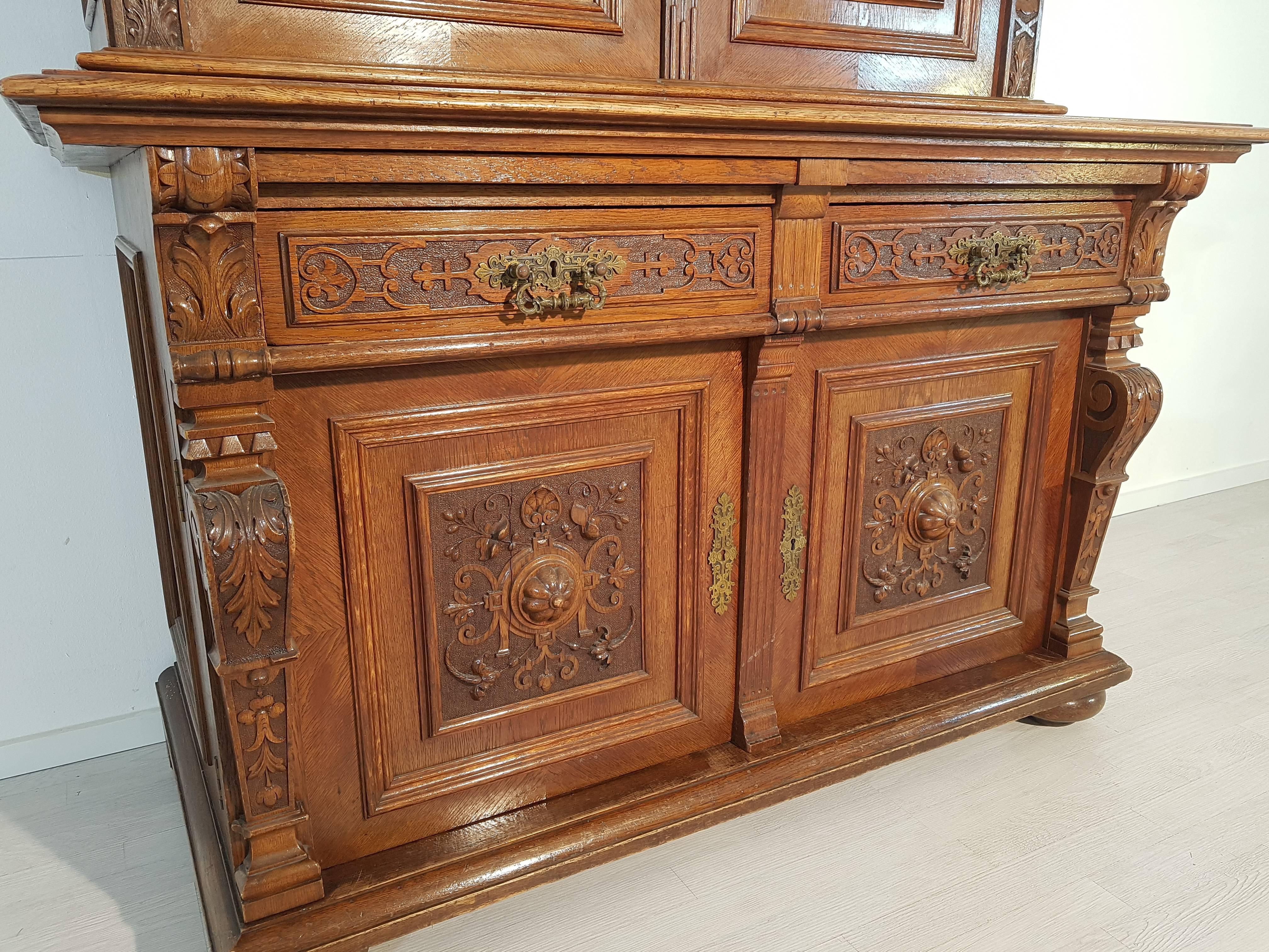 Early 20th Century Antique Jugendstil Buffet from 1900 For Sale