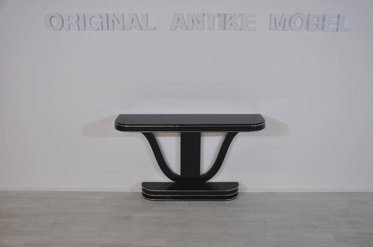 Art Deco Wall Console with a Great Design at 1stdibs