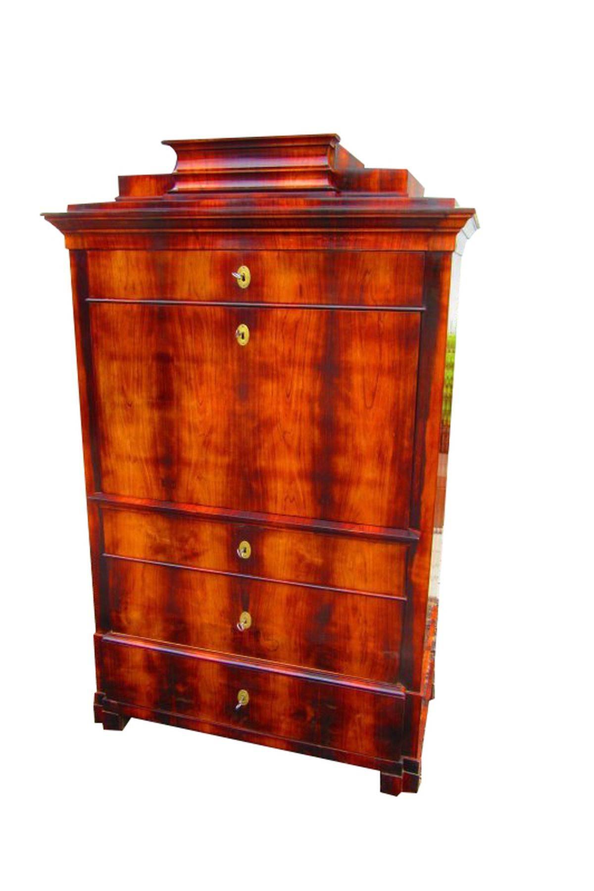 Palisander Secretaire from the Biedermeier Period In Good Condition In Senden, NRW