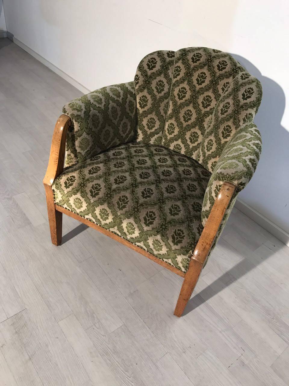 Vintage Art Deco Armchair In Excellent Condition In Senden, NRW