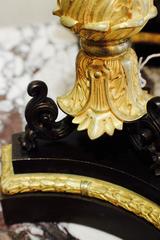 Pair of Charles X Gilt and Bronze Candelabra, circa 1830