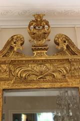Fine George II Giltwood and Gesso Mirror, Mid-18th Century