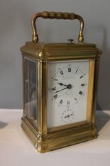 Orologio da carrozza in ottone di Charles Frodsham & Co Ltd, fine XIX secolo