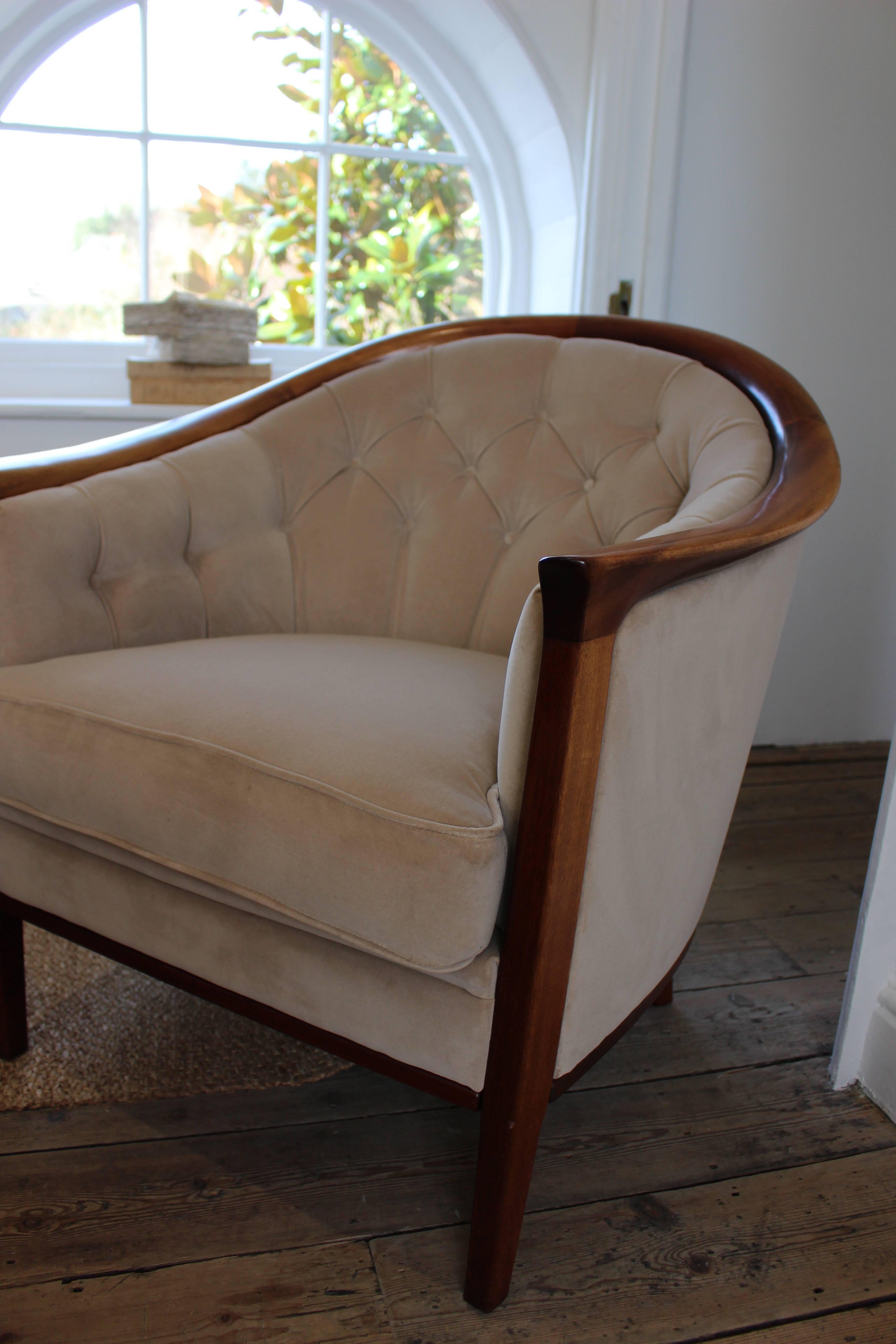 wooden tub chairs