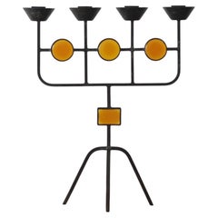 Candleholder by Gunnar Ander for Ystad Metall, Sweden