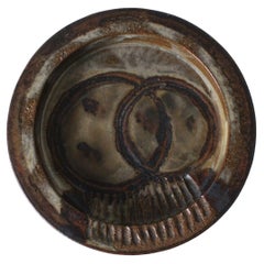 Mid-Century Danish Studio Pottery Bowl from Axella, 1960s
