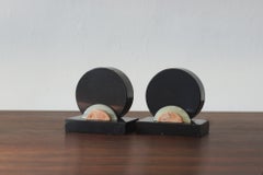 Art Deco Marble Bookends, France, 1930s, Set of 2
