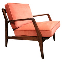 Conjunto de sillones escandinavos de mediados de siglo, de Selig, de los años 50, totalmente restaurados