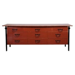Mid-Century Japanese-Inspired Baker Furniture Credenza/Dresser