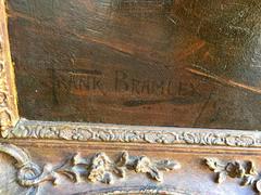 "Afternoon Tea" by Frank Bramley