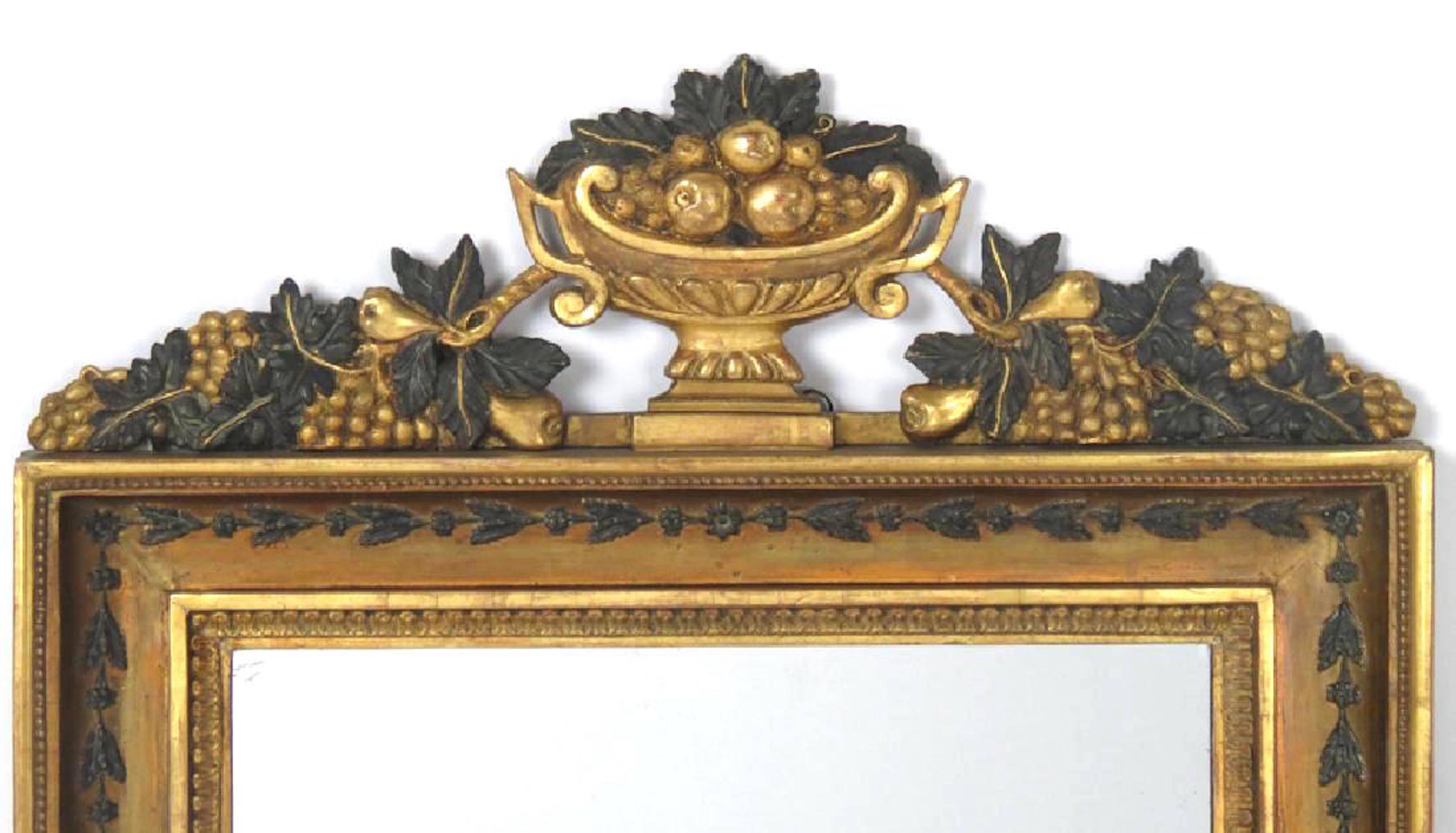 Exquisite pair of carved and gilded Swedish neoclassical mirrors. Provenance: Previous Hirschl and Adler NY.

 
