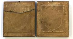 Pair of Well Executed Miniature Portraits George and Martha Washington