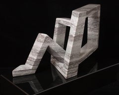 "D Knot #3" Scultura in marmo di Robin Antar