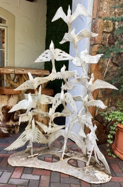 "Doves" Large Outdoor Sculpture by Aharon Bezalel