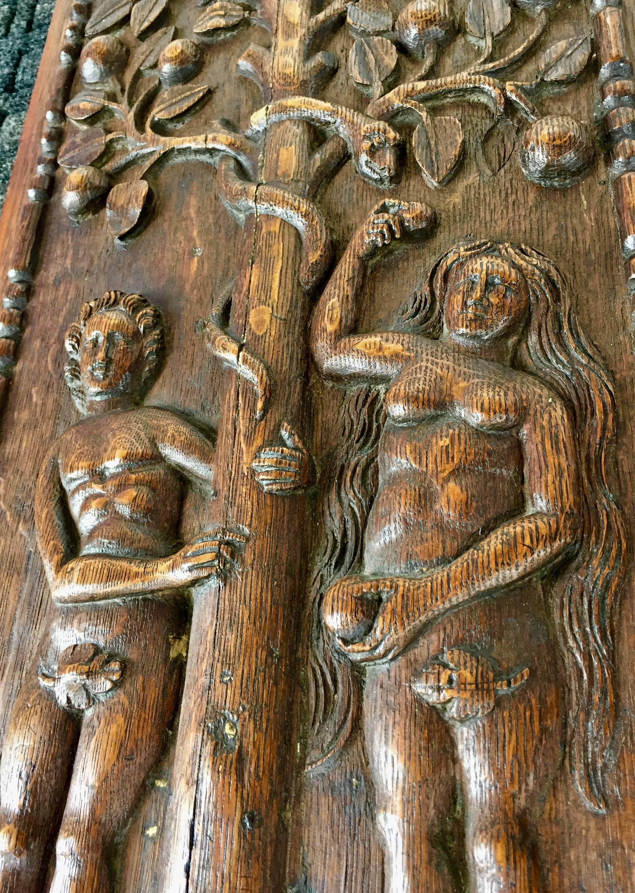 Nice patina, oak.