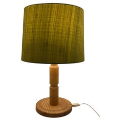 1970s Swedish Design, Uno Kristiansson Style Nature Pine Table Lamp
